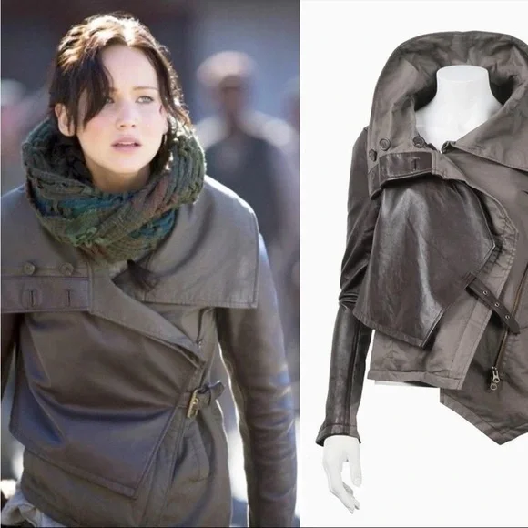 Nicholas K Black Leather Asymmetrical Jacket - Picture 5 of 5